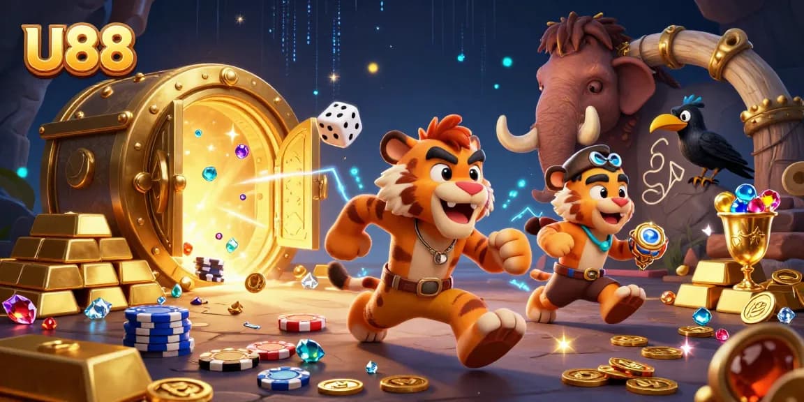 Engage with U88 for winning strategies in a dynamic casino landscape filled with treasures and excitement.