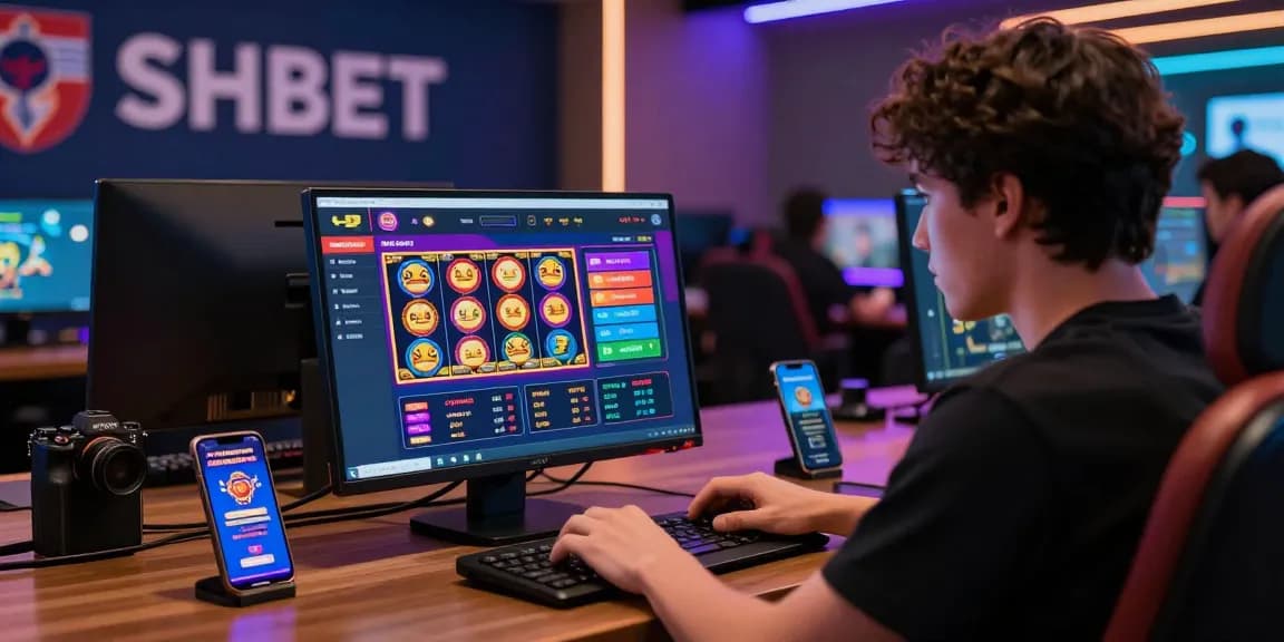 Exciting online gambling experience at https://shbet.cruises/ with vibrant gaming graphics and user engagement.