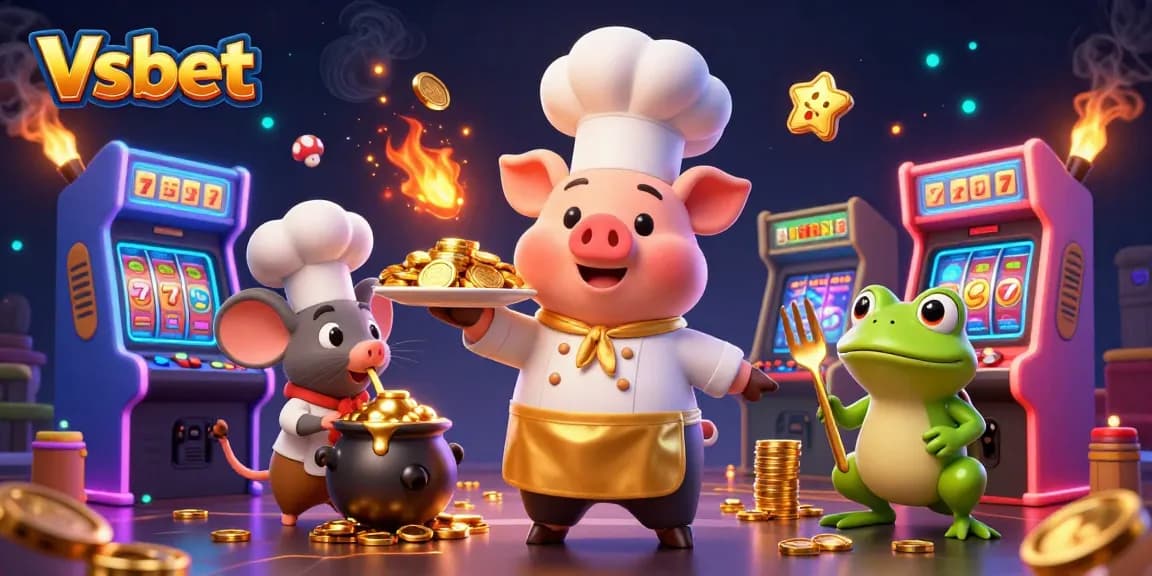 Vsbet provides a thrilling casino experience with vibrant game machines and golden rewards.