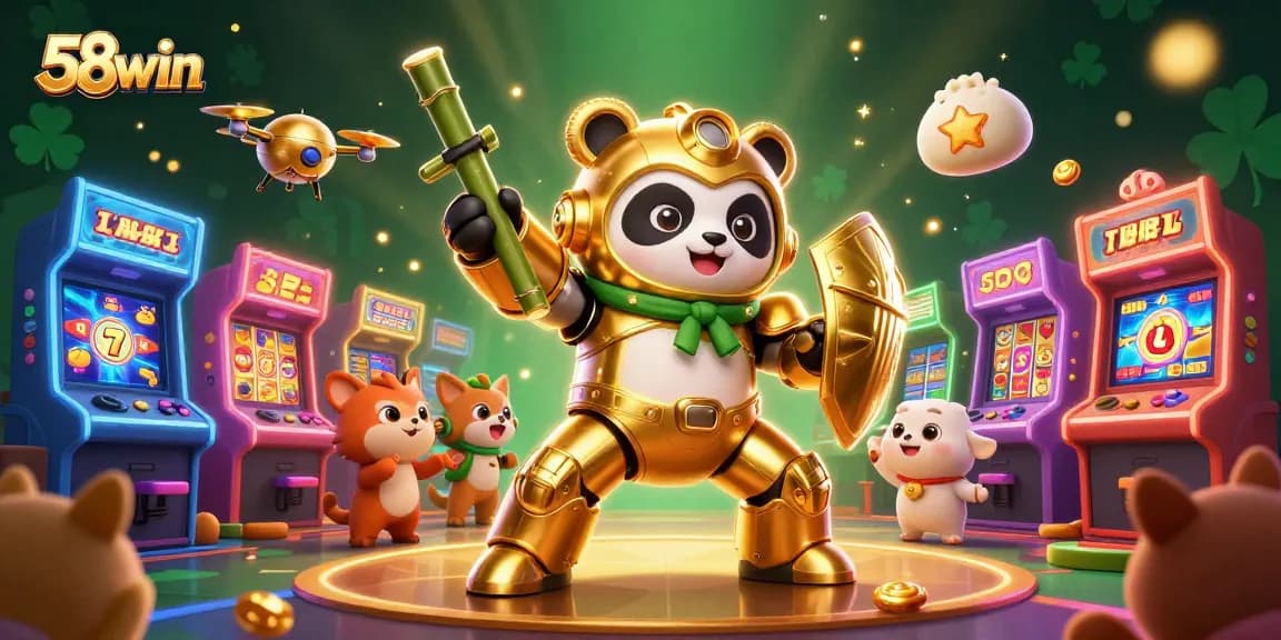 Experience the excitement of 58win with vibrant slots and golden jackpots in a lively arena.