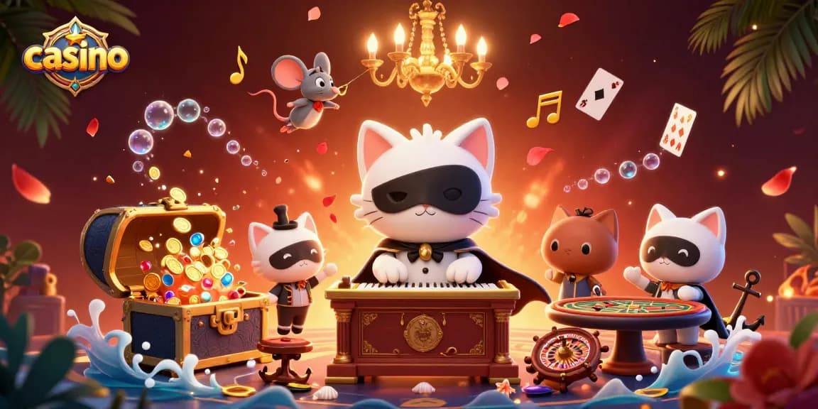 Experience a vibrant casino scene with rich visuals and engaging characters.