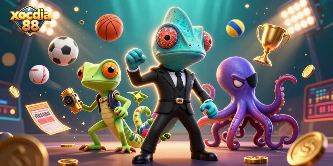 Engage in thrilling gameplay at xocdia 88 with dynamic characters and sports elements.