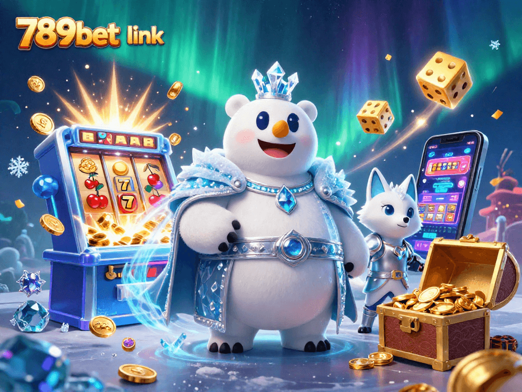 Engage with thrilling casino excitement at 789bet link through an immersive 3D casino illustration.