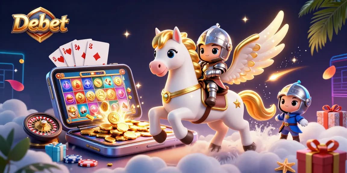 Debet offers an exciting gaming experience with a celestial theme and interactive gambling elements!