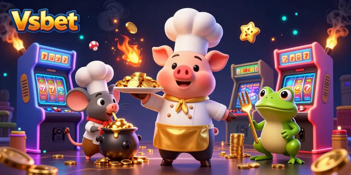 Vsbet provides a thrilling casino experience with vibrant game machines and golden rewards.