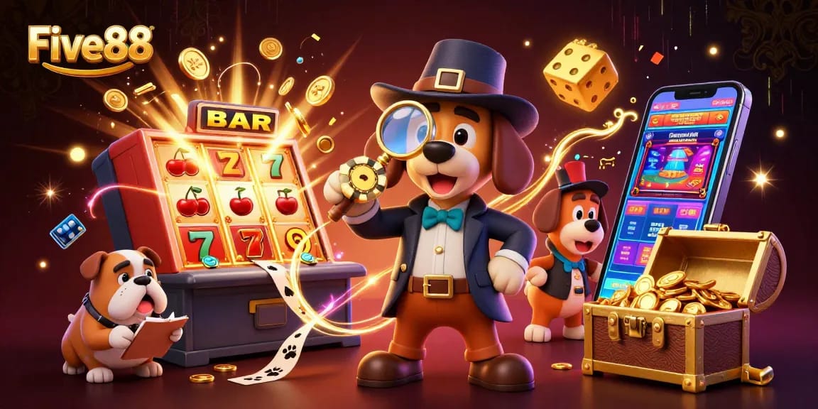 Play Five88: Engage in thrilling casino action with dynamic gaming elements.
