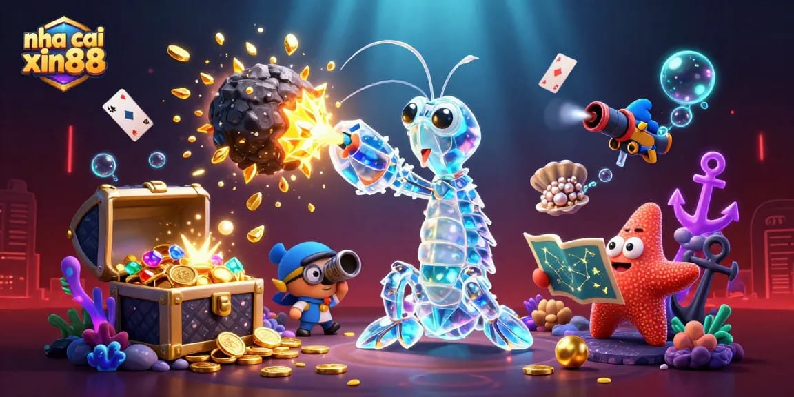 Experience thrilling gameplay at nha cai xin88 featuring engaging underwater adventures and exciting casino elements.