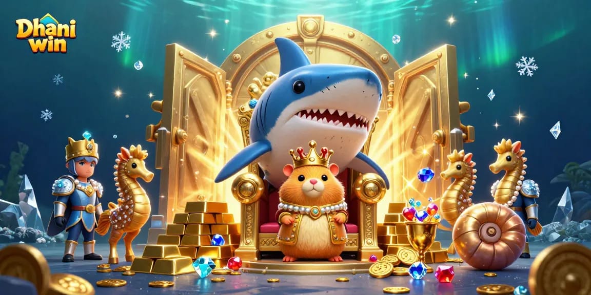 Dhani win players revel in thrilling jackpot adventures with hamster king and treasures.
