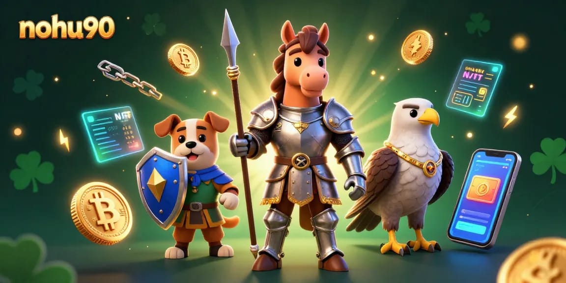 Nohu90 offers an engaging casino experience with 3D knights and crypto elements, enhancing gaming fun.