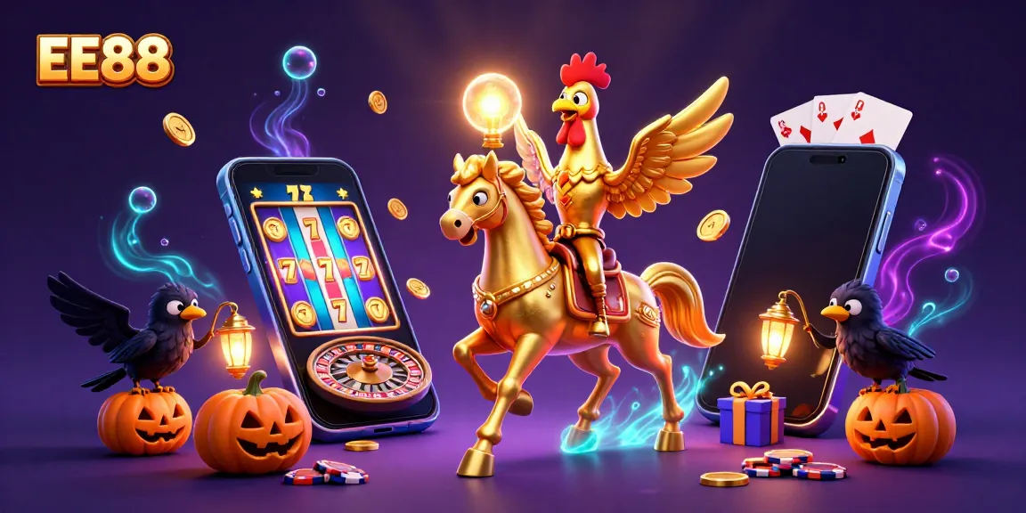 Experience exciting gameplay with EE88 featuring golden rooster and vibrant slot game action.