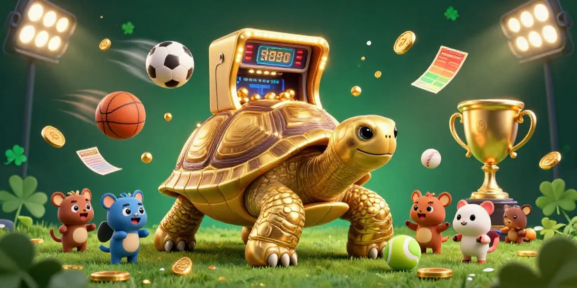 Engage with the thrilling 888b sports betting experience in a vibrant 3D scene filled with dynamic gaming elements.