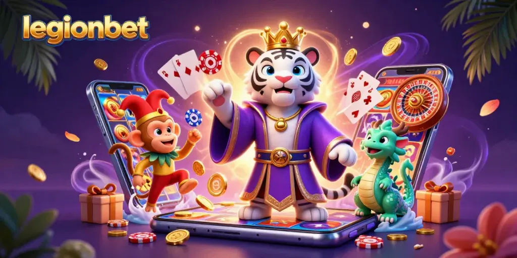Engage with legionbet's vibrant casino scene featuring exciting creatures and thrilling gameplay.