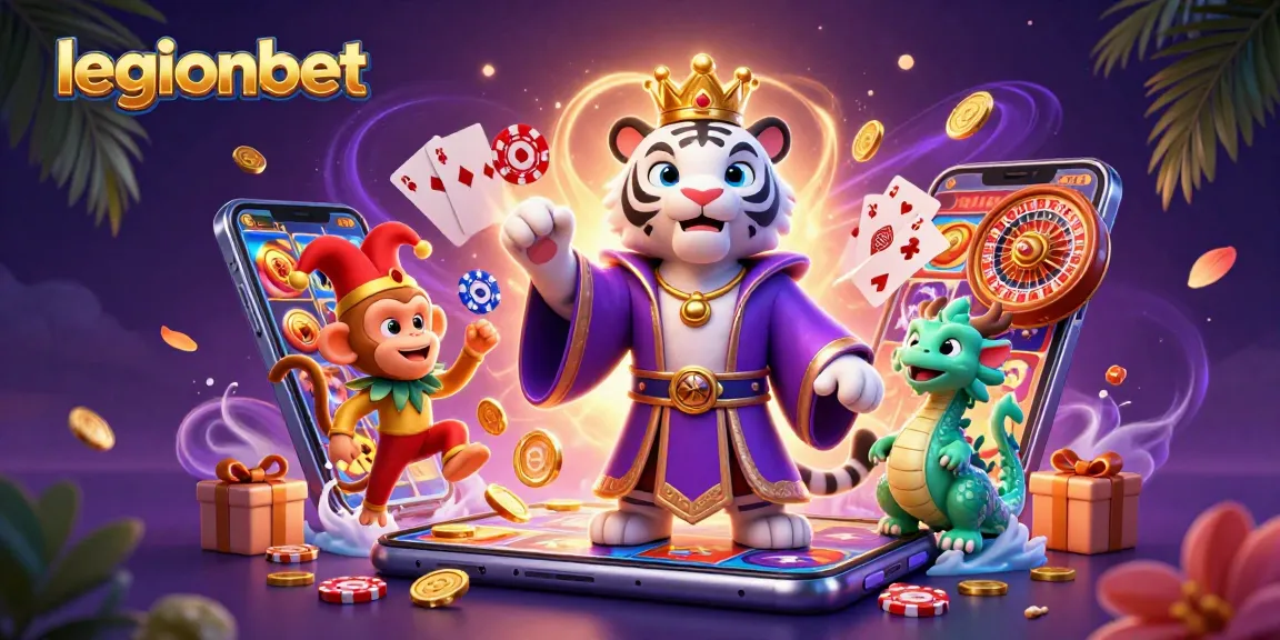 Engage with legionbet's vibrant casino scene featuring exciting creatures and thrilling gameplay.