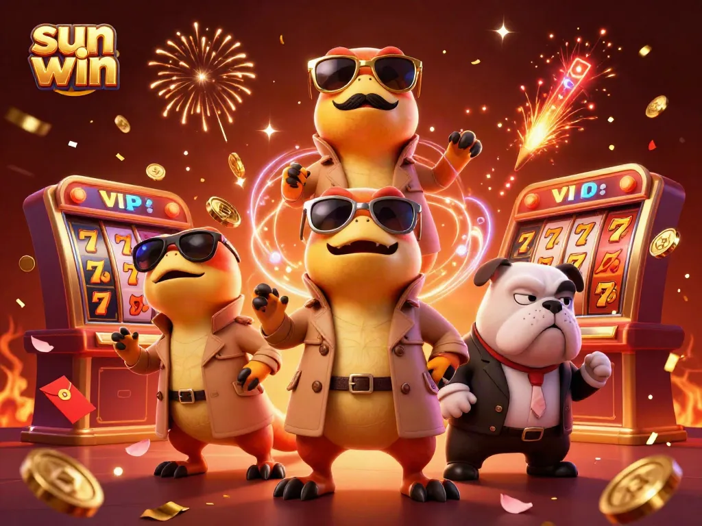 Experience the thrill of sun win casino with playful raptors and dazzling game elements!