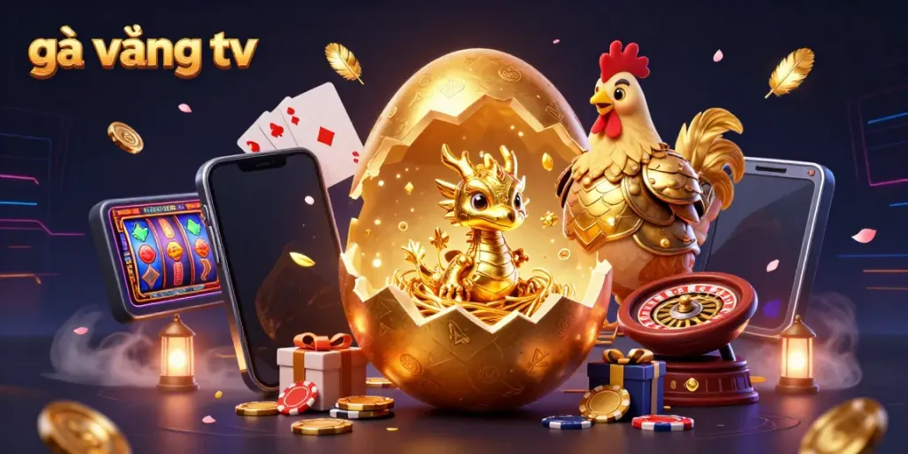 Experience thrilling wins with gà vàng tv's vibrant 3D dragon casino scene featuring dynamic game elements.