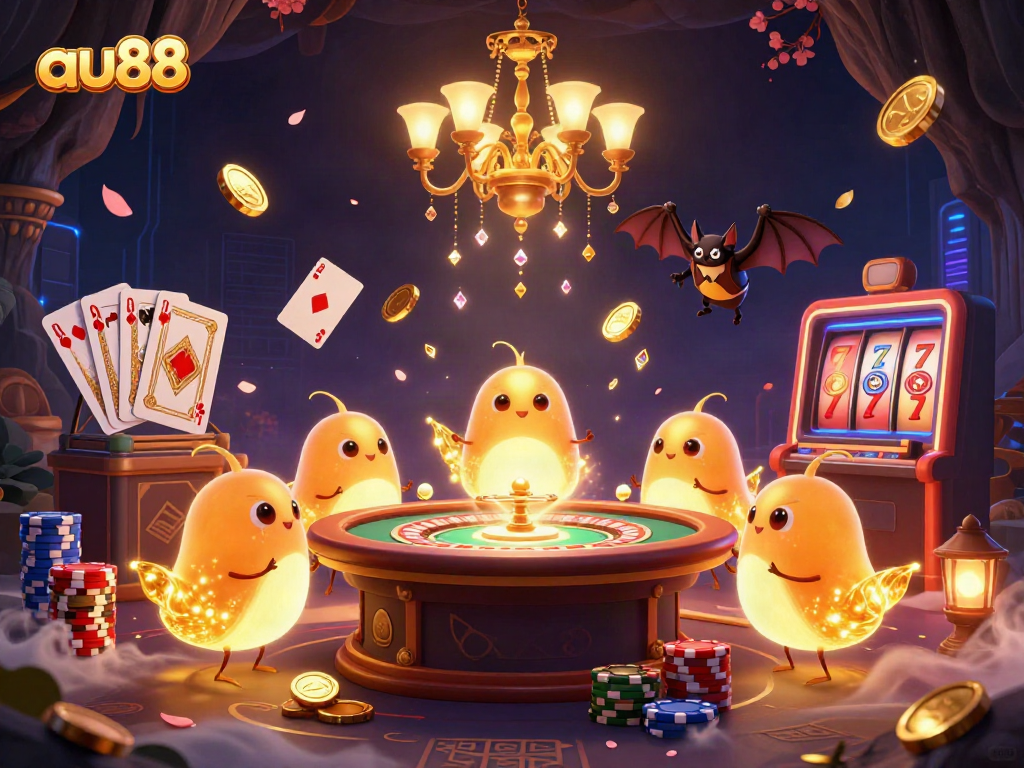 Illuminate your casino experience with au88's vibrant glowworms, dazzling games, and golden treasures.